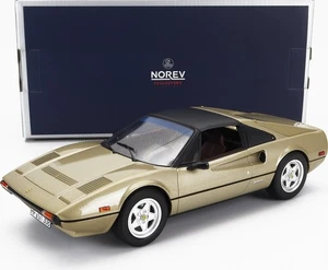 1982 Ferrari 308 GTS Gold Metallic in 1:18 scale by Norev - Picture 1 of 7