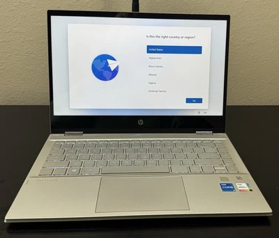 HP Pavilion x360 14'' Convertible Laptop/Tablet Modell 14m-dw1023dx - Bild 1 von 4