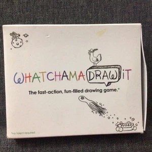 WhatchamaDRAWit Game, Fast Action, No Talent Required, Need paper & pens, 2010 - Picture 1 of 4