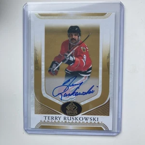 Terry Ruskowski - 2020-21 Upper Deck SP Signature Edition Legends - Autograph - Bild 1 von 2