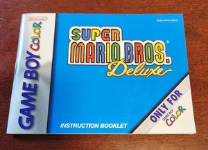 Folleto de instrucciones Gameboy - Super Mario Bros. Deluxe - Imagen 1 de 2