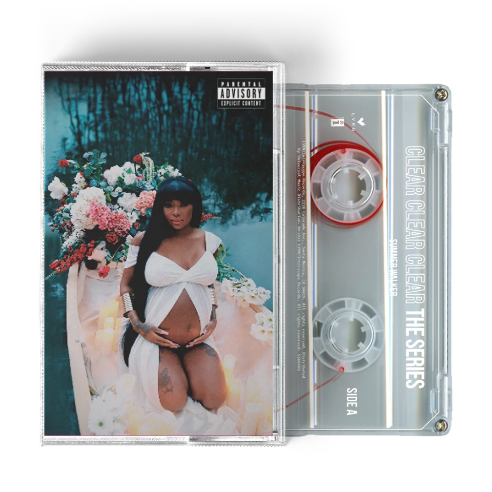 Summer Walker: Clear: The Series - Limited Edition Clear Compilation Cassette - Image 1 of 3