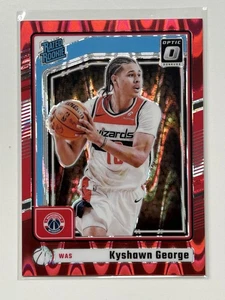 2024-25 Panini Donruss Optic Kyshawn George Red /149 Rated Rookie - Picture 1 of 3