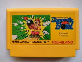 Dynamite Bowl Famicom CLEANED & TESTED Works OT