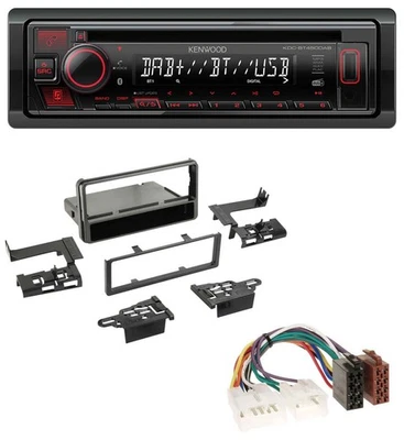 Kenwood MP3 CD USB Bluetooth DAB Autoradio für Toyota Hilux 2005-2011 schwarz - Bild 1 von 4