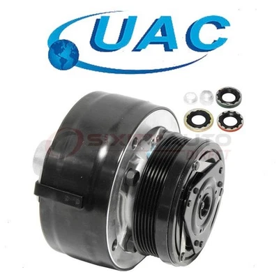 UAC AC Compressor for 1988-1991 GMC G3500 7.4L V8 - Heating Air Conditioning gh Foto 1 de 4