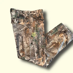 Realtree Xtra Cargo Pants Boys Youth 18 XXL Camo Camouflage Hunting Fish Outdoor - Picture 1 of 5