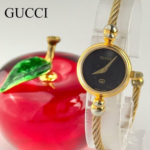 Gucci Bracciale Orologio Donna Quadrante Nero Batteria Inclusa Usa Dalppone
