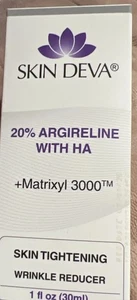 Skin Deva 20% Argireline Serum Matrixyl 3000 con acido ialuronico puro - 1 oz - Foto 1 di 6