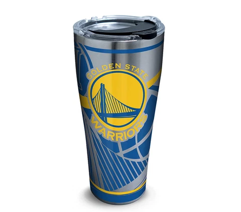 Golden State Warriors 30 ounce Stainless Steel Travel Mug Cover