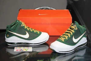 Deadstock Nike Lebron 7 VII PE SVSM Away Sample Player Exclusive Size 11 - Picture 1 of 6
