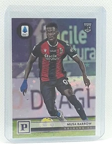 Musa Barrow 2020-21 Panini Chronicles Panini Serie A Soccer PURPLE #8 Bologna FC - Picture 1 of 2