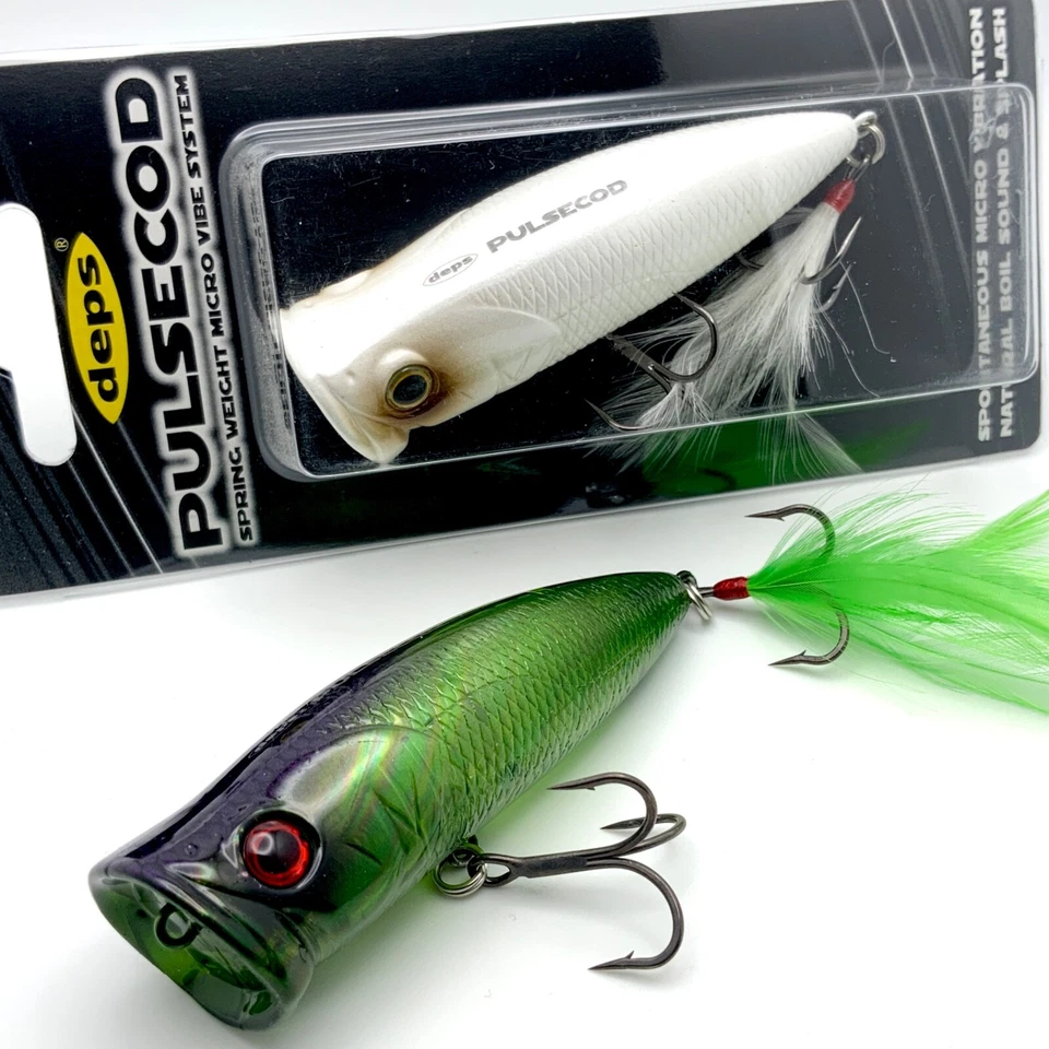 Deps PulseCod Topwater Popper Junior & Regular - Image 1 of 4