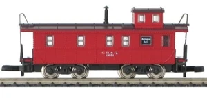 Z Scale Marklin Mini-Club 81466 CBQ Caboose - Picture 1 of 7