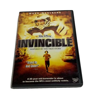 Invincible (DVD, 2006, Widescreen) Mark Wahlberg - Foto 1 di 3