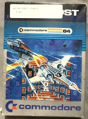 New in the Box! Star Post Game Commodore C64 Cartridge - Image 1 of 4
