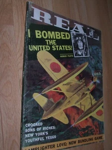 REAL February 1962 Magazine Vintage USA NY Youthful Yeggs Lamplighter Love - Picture 1 of 7