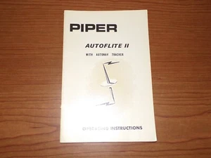Piper Autoflite ii Operating Instructions 761-473 - Picture 1 of 4
