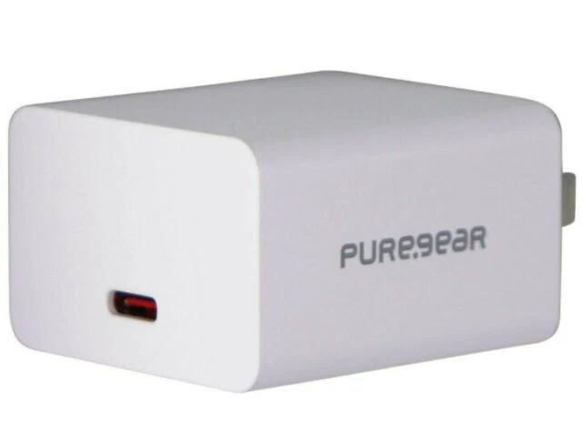 PureGear LightSpeed USB-C Wall Charger - White (63503PG)