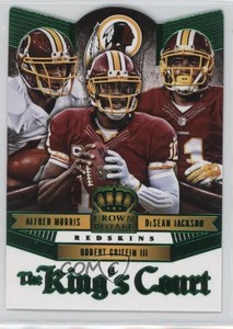2014 Panini Crown Royale The King's Court Green Alfred Morris DeSean Jackson