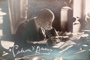 Cartolina - Commemorativa - Gabriele D'Annunzio - 1950 ca. - Picture 1 of 1