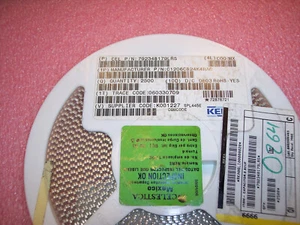 Menge (2000) 0,82uf 16V 10% X7R 1206 SMD KERAMIK MLCC KONDENSATOREN 1206YC824KAT2A AVX - Bild 1 von 1