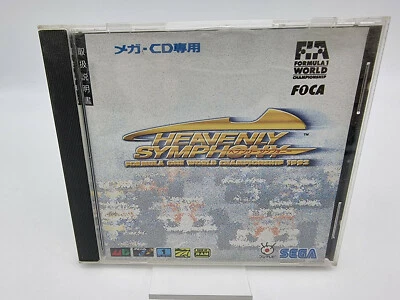 Heavenly Symphony Formula One Sega Mega CD Japan Used - Image 1 of 4