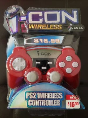 I-Con EL-I722 Wireless Controller For PlayStation 2 7121 - Image 1 of 2