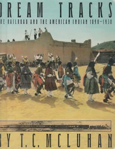 DREAM TRACKS: THE RAILROAD & THE INDIAN (1985) T.C. MCLUHAN ILLUSTRATED 1ST ED - Picture 1 of 1