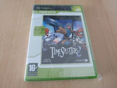 Timesplitters 2  Original Microsoft Xbox Game  Classics  New & Sealed PAL - Image 1 of 4