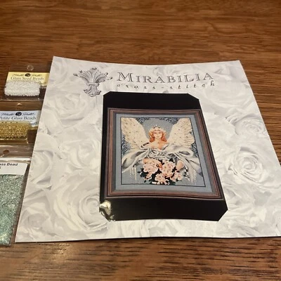 Mirabilia MILLENNIUM ANGEL by Nora Corbett Cross Stitch With 3 Bead Packs - Image 1 of 4