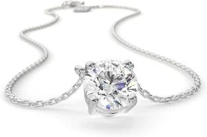 SERASAR, Stainless 316L Surgical Steel necklace for women, with Zirconia stone - Picture 1 of 25