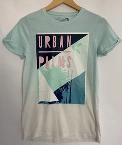 TU Boys Graphic Print T Shirt Blue Size 13 Years - Picture 1 of 6