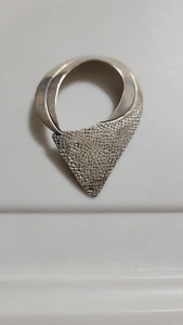 Sterling Silver Pin, stamped artist, 3" - Picture 1 of 4