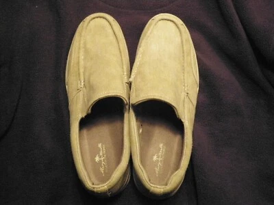 MARGARITAVILLE 男式帆布懒人鞋 ~ 13 码,灰色 — 第 1/4 张图片