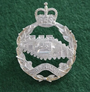The 4th Royal Tank Regiment Piper's Glengarry badge - Picture 1 of 4
