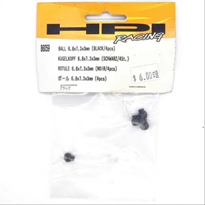 HPI Ball 6.8x7.3x3mm Schwarz Savage 21 E-Savage (4) 86059 - Bild 1 von 1