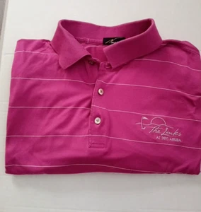 Men Golf Shirt The Links at DIVI Aruba Size L Nick Price - Picture 1 of 3