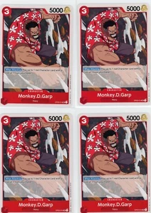 ONE PIECE Card Game Pillars of Strength MONKEY.D.GARP X4 OP03-014 UC ENGLISH - Picture 1 of 1