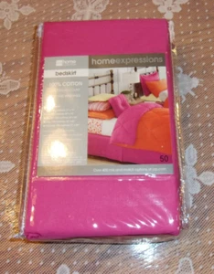 JC Penney Home Expressions Hot Pink Twin Size Bettrock - Neu! - Bild 1 von 7