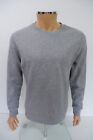 Hugo Boss Mens Sweatshirt Jumper Size M Medium Grey Logo Print Long Sleeve