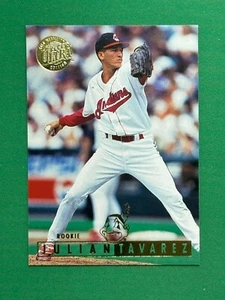 1995 Fleer Ultra Baseball #M20 Julian Tavarez RC Gold Medallion Rookies - Picture 1 of 2