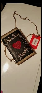 Nuova Con Etichetta - ❤️Mini Pochette Nera  Cuore - Mario Valentino ❤️ - Foto 1 di 8