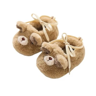 Newborn Winter Thick Baby Toddler Shoes Foot Socks Warm Boys Girls Baby 0-24M - Image 1 of 4