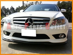 08-11 Mercedes-Benz W204 C300 C350 sedán fibra de carbono estilo Godhand labio delantero - Imagen 1 de 2