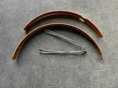 Farraday e велосипед деревянный 26» крыло комплект полный взлет состоянии - Изображение 1 из 4