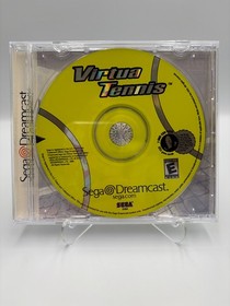 Virtua Tennis - Sega Dreamcast - Missing Manual - Tested Pristine Free Shipping