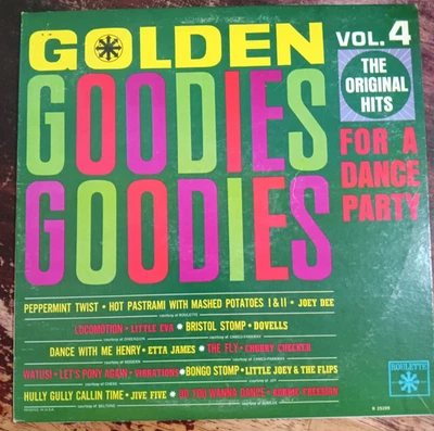 VARIOUS Golden Goodies for a Dance Party Vol. 4 Vinyl Record LP - Estate Find - Image 1 of 4
