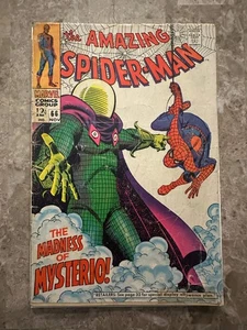 Amazing Spider-Man #66 G 2.0 (1967 Marvel) - Bajo grado - Imagen 1 de 24