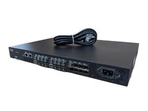 IBM 2498-B24/24E 16-Active + 8 Gig FC & Ext. Fabric license incl. Transceivers - Picture 1 of 6